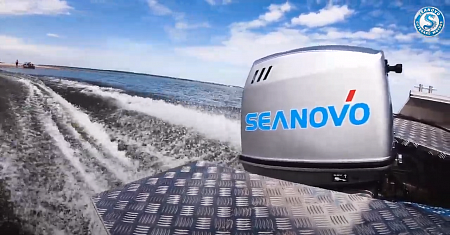 Тесты и ходовые испытания мотора Seanovo SN70FFEL-T 